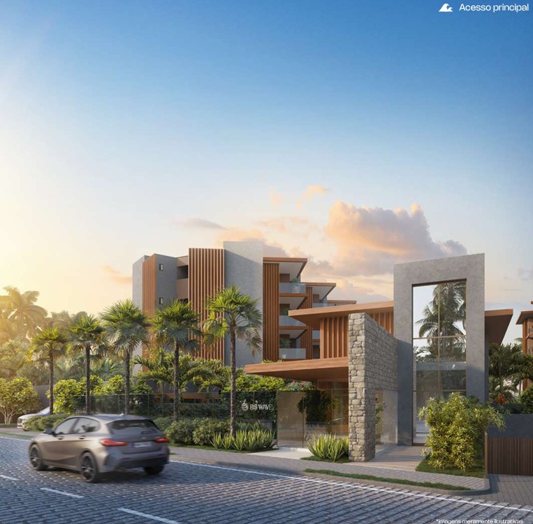T2 c/ suítes (62-90 m²) pé na praia - Porto das Dunas — foto 3