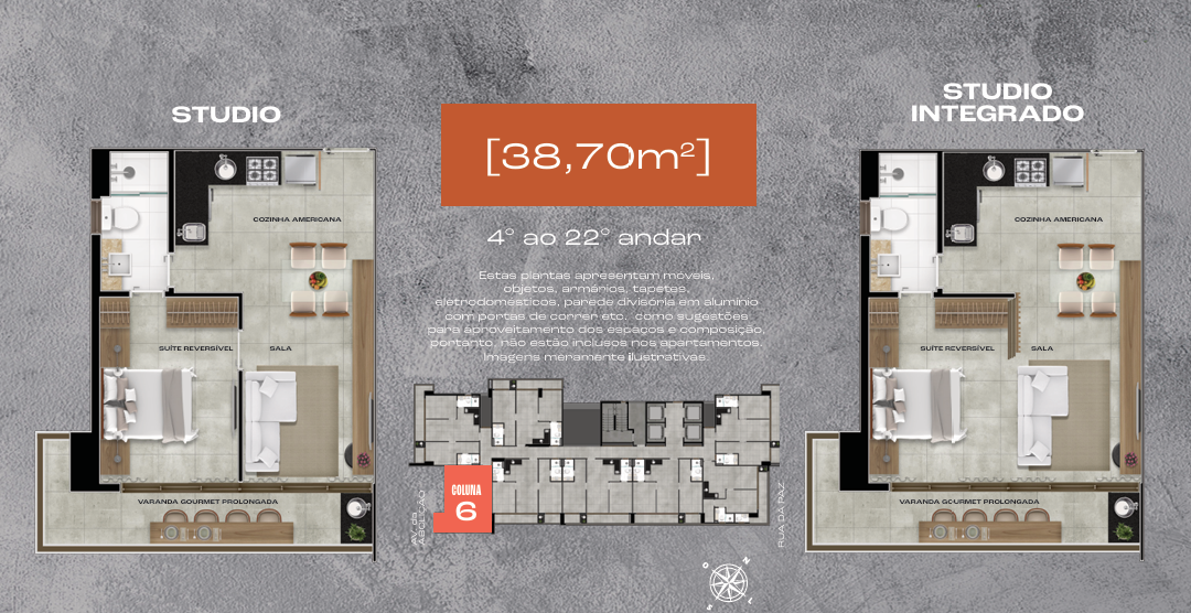 Estúdios/T2 36-62m² a 350m praia - Mucuripe — foto 13