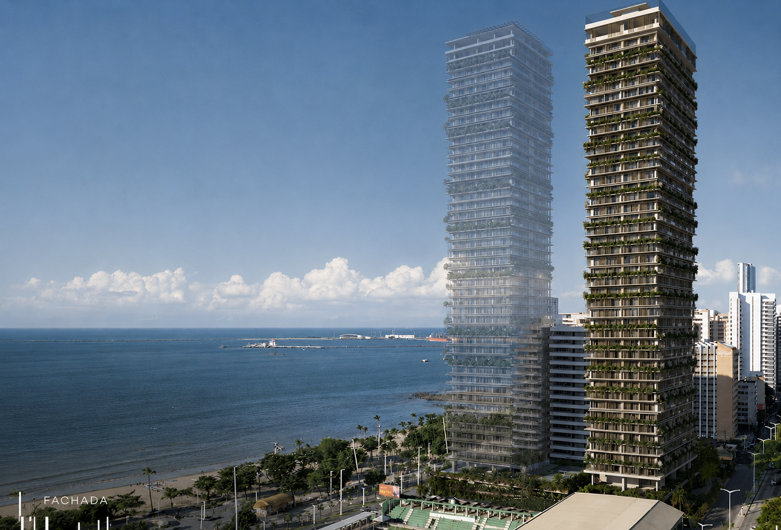 T0 a T2 (32 a 78 m²) a 300m praia - Meireles — Fortaleza