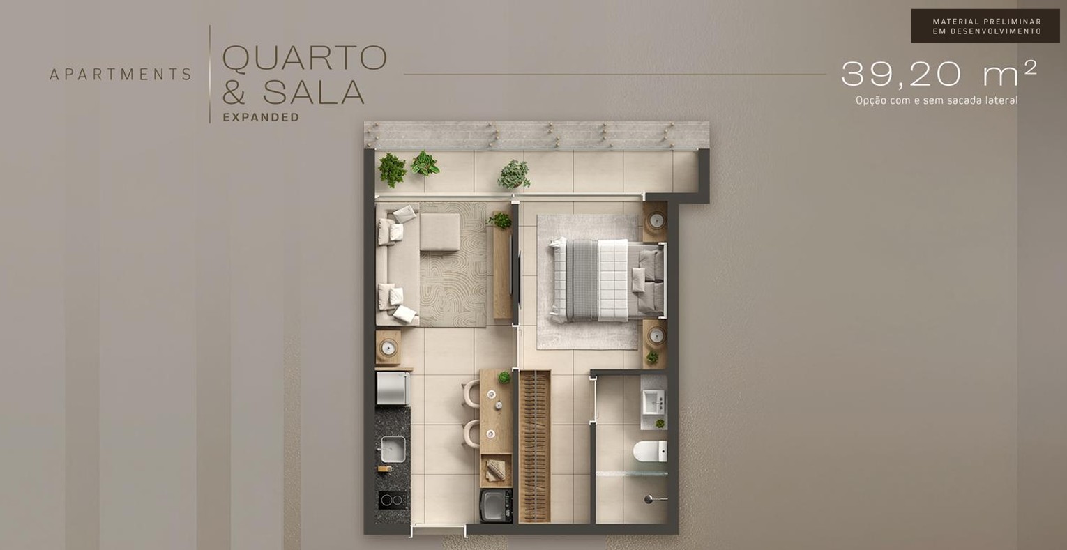 T0 a T2 (32 a 78 m²) a 300m praia - Meireles — Fortaleza — foto 9