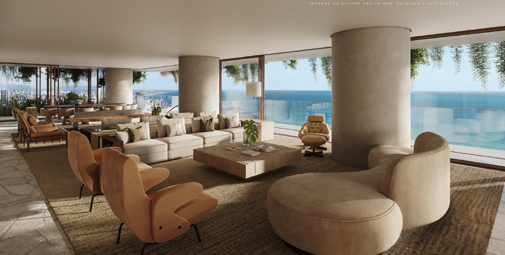 T4+1/T5+1 (350-661 m²) - 50 m praia - Meireles Beira Mar — foto 17