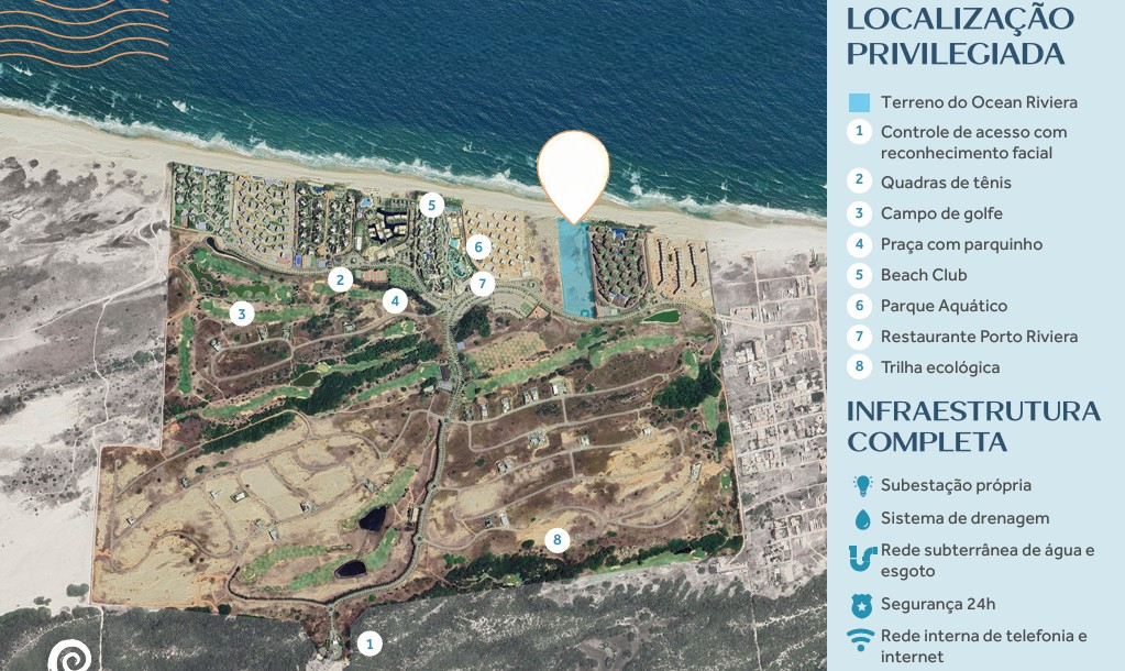 T1 a T3 (35 a 101 m²) a 0m praia - Porto das Dunas — foto 4