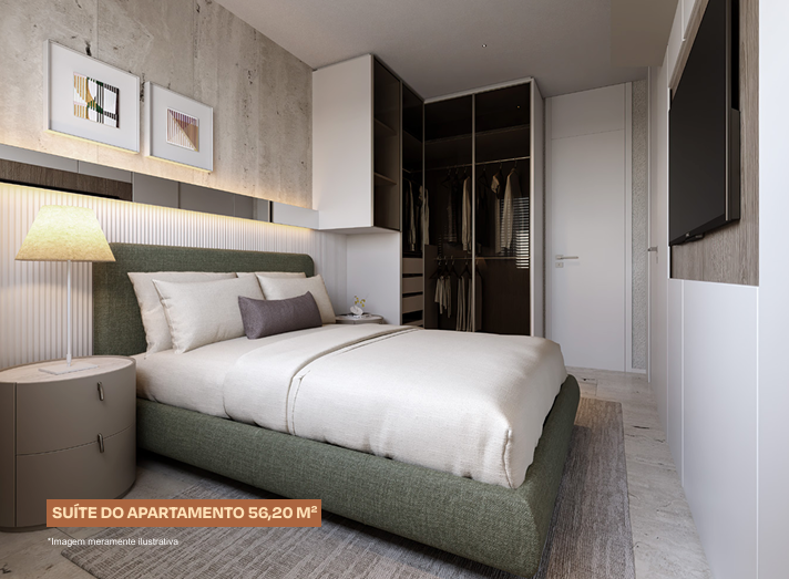 T1 e T2 (28-62,8m²) a 850m praia - Meireles — foto 16