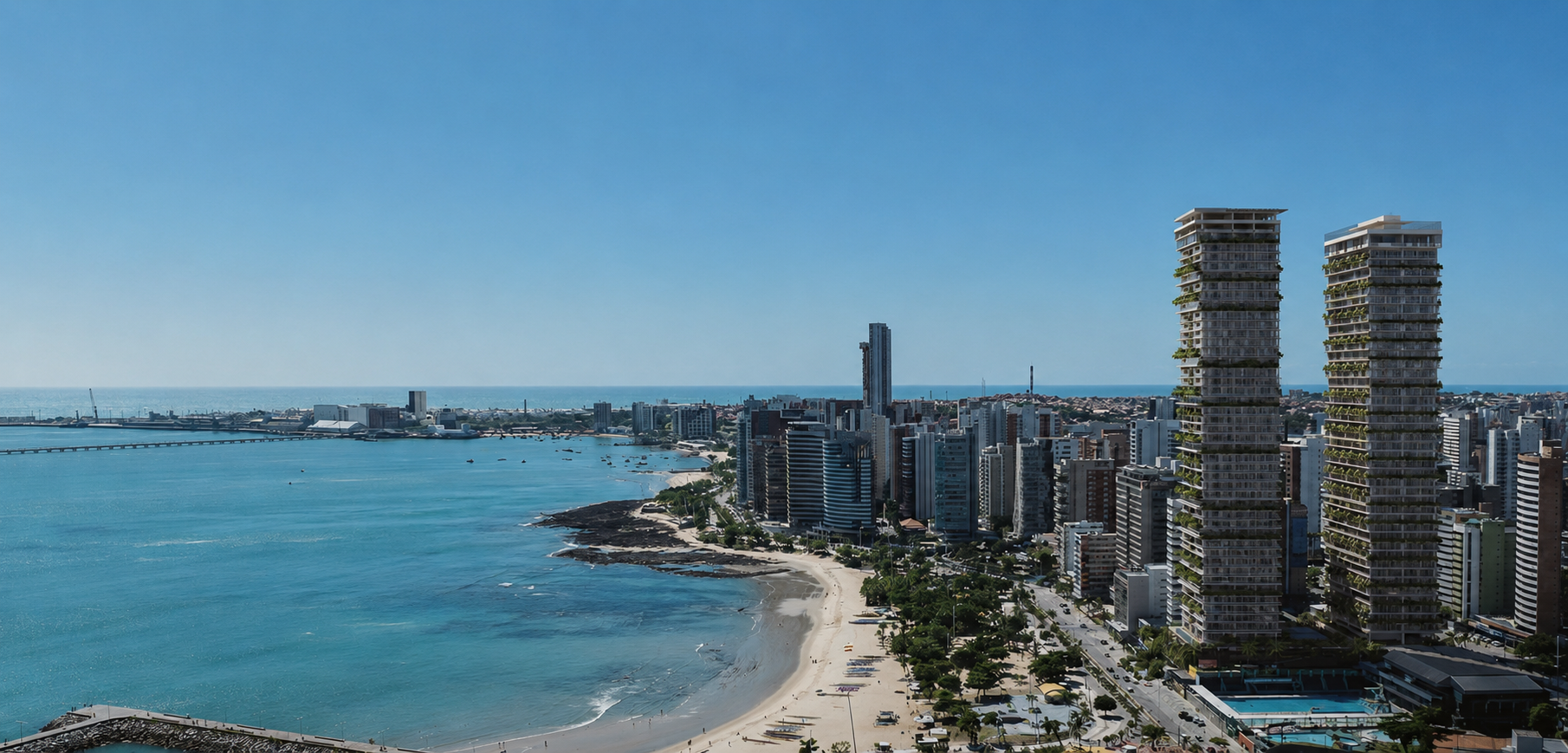 T0 a T2 (32 a 78 m²) a 300m praia - Meireles — Fortaleza — foto 2