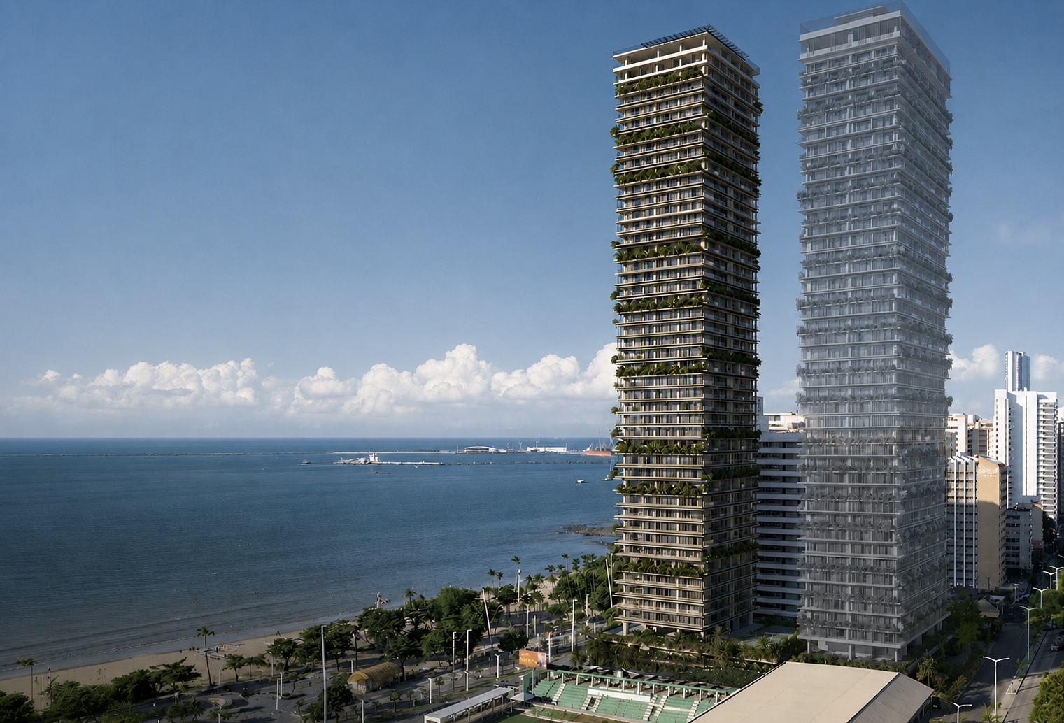 T4+1/T5+1 (350-661 m²) - 50 m praia - Meireles Beira Mar — foto 4
