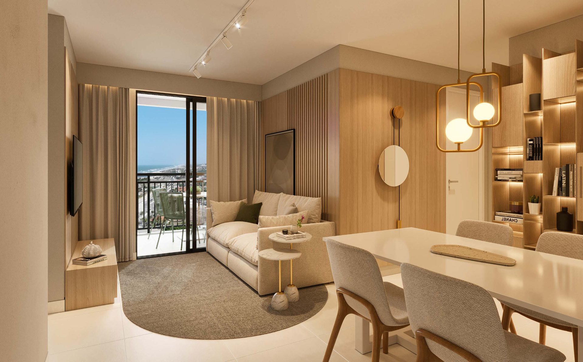 T2 e T3 (53 a 80 m²) a 0m praia - Praia do Futuro - Fortaleza — foto 10