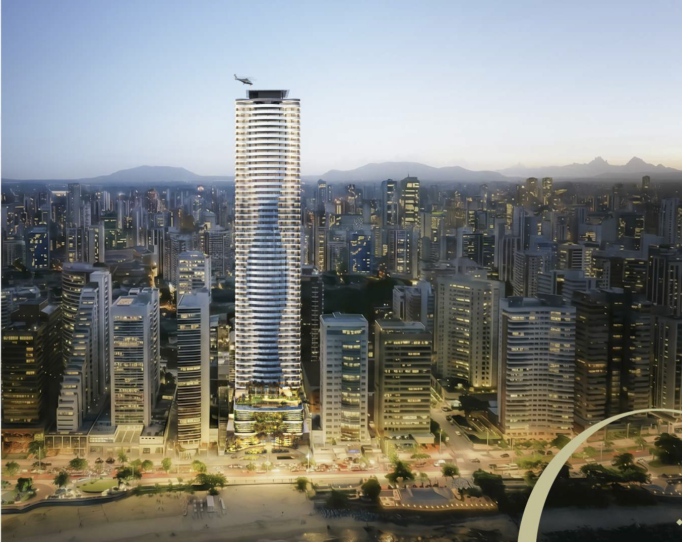 T4 c/ suite (220 m²) na beira mar - Mucuripe - Fortaleza — foto 2
