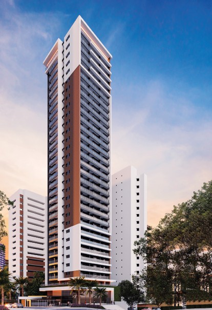 T1+1 c/ suite (45 m²) a 300m praia - Meireles